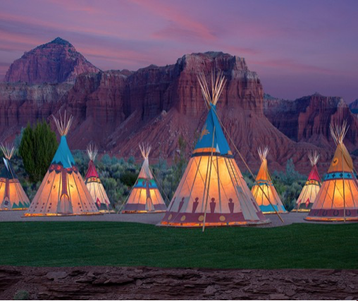 Stay in a beautiful Teepee glamping at its finest
